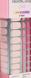 Gloss Nail Strips 5-in-1 Kit - Best of Pinks