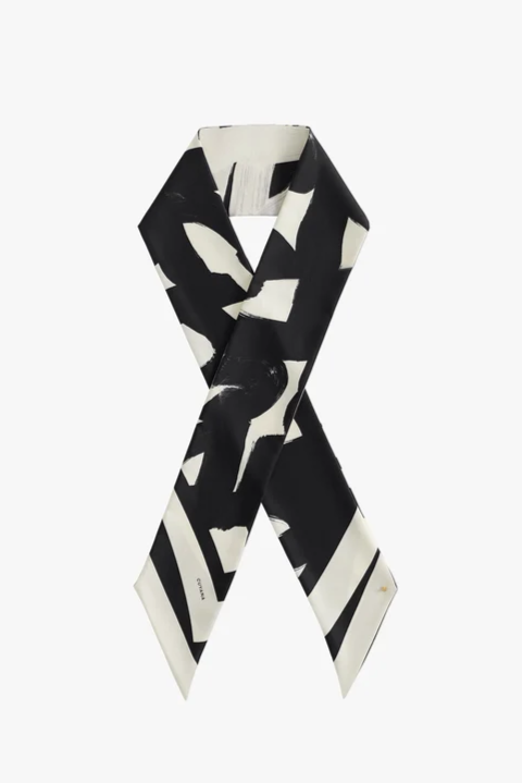 Silk Skinny Scarf