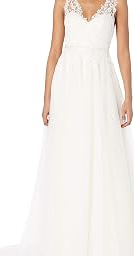 Women's Isla Lace and Tulle Wedding Gown