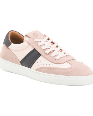 Made In Portugal Suede Charlie Lace Up Sneakers