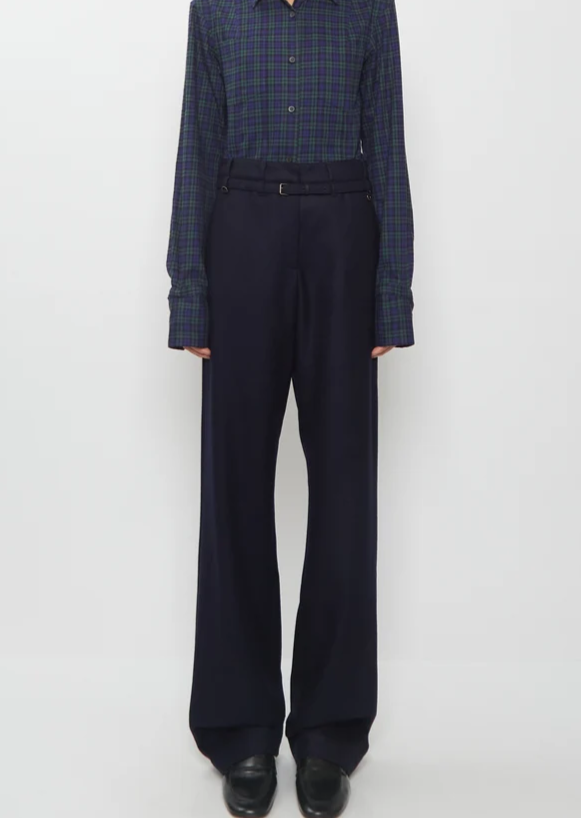 Plash Wool Pants