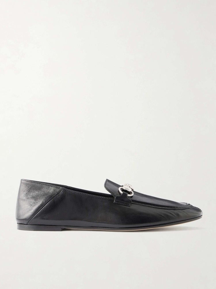 Jordaan Horsebit-detailed leather loafers