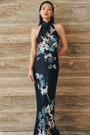 Gillian Satin Dress