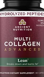 Advanced Multi Collagen Peptides Capsules, Lean, 90 Count