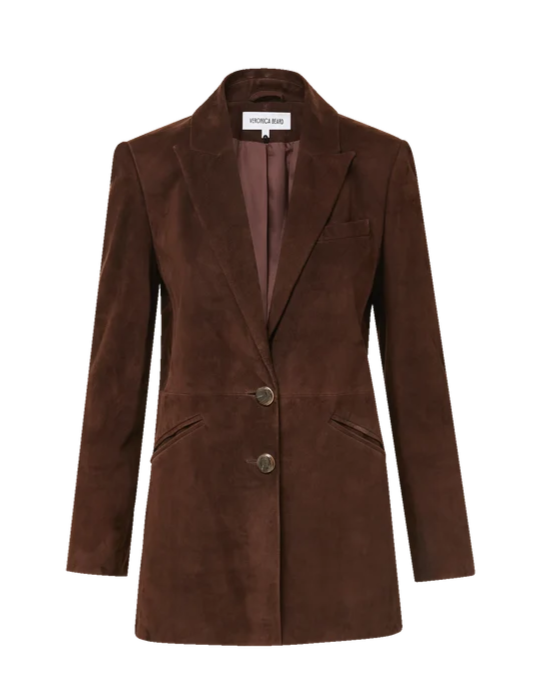 Maci Suede Dickey Jacket