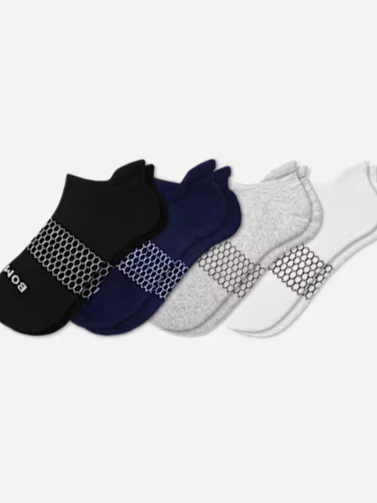 Men's Solids Ankle Sock 4-Pack