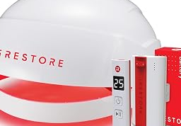 Essential Laser Hair Growth System + Rechargeable Battery Pack - FDA Cleared Hair Regrowth for Men & Women with Thinning Hair