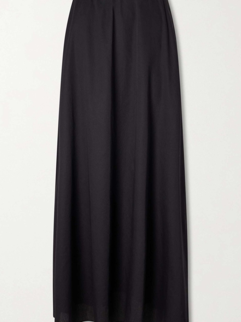 Yoko cotton maxi skirt