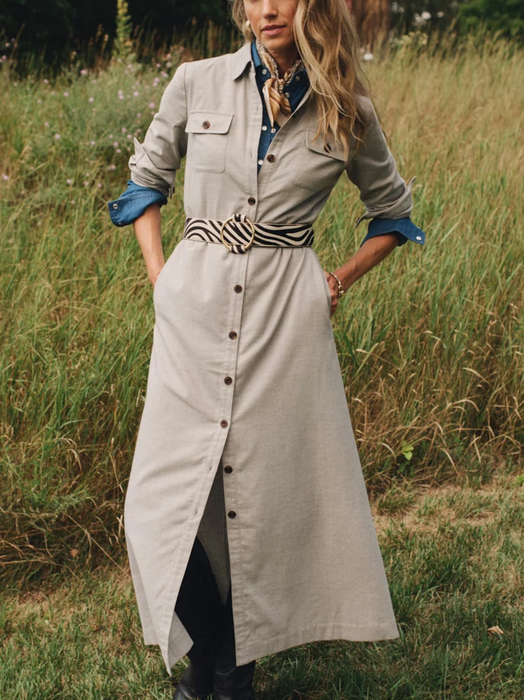 Fallon Dress - Gray
