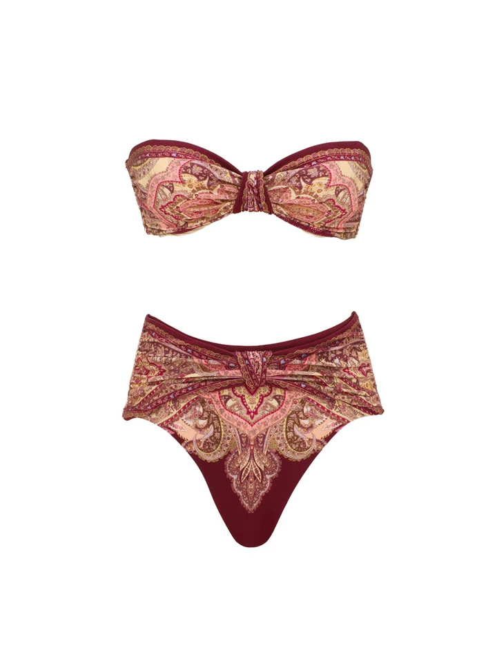 Sundance Knot Bandeau Bikini