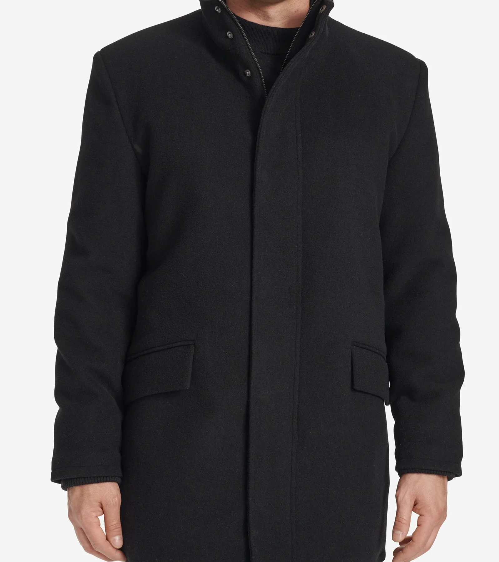 Men's Stand Collar Car Coat