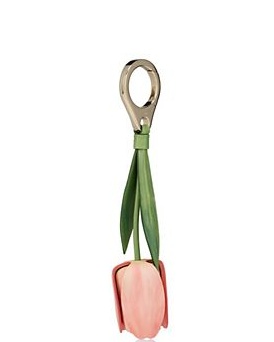 Women's Flower Tulip Bag Charm