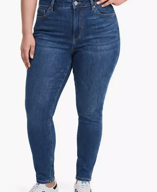 Plus Size Bombshell High-Rise Skinny Stretch Jeans