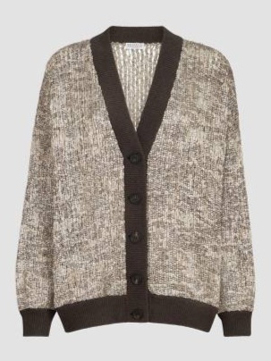 Dazzling Craquelé Embroidery Cardigan