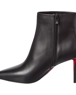Christian Louboutin Miss Z 90 Leather Bootie