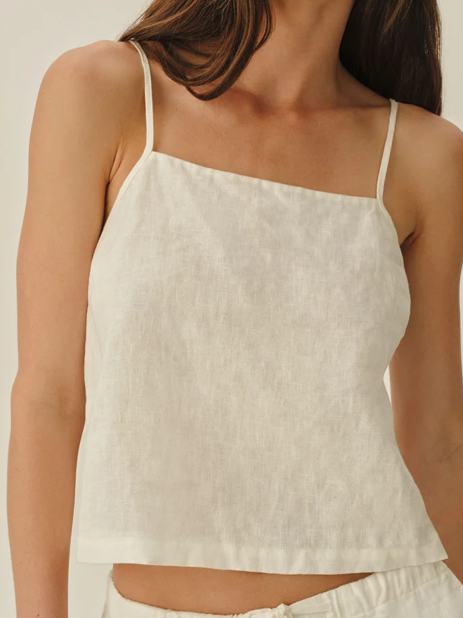 Sea Breeze Linen Coastline Cami