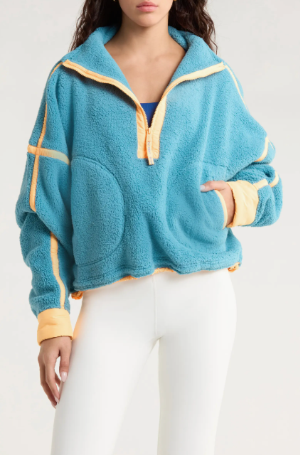 Mountain High Fleece Half Zip Pullover