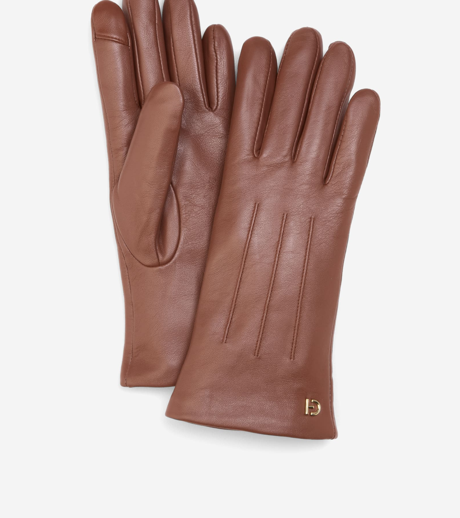 Women's Leather Tech Tip Gloves