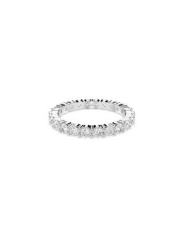 Crystal Round Cut Vittore Band Ring