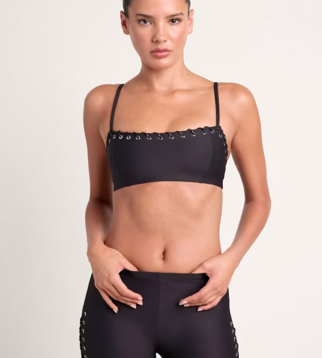 Ludovic de Saint Sernin x SKIMS Body Bralette - Onyx