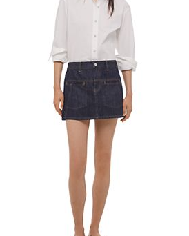 Denim Mini Skirt