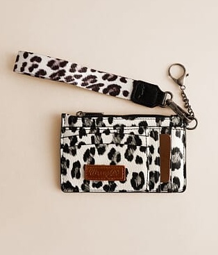 Wrangler® Leopard Wristlet Wallet