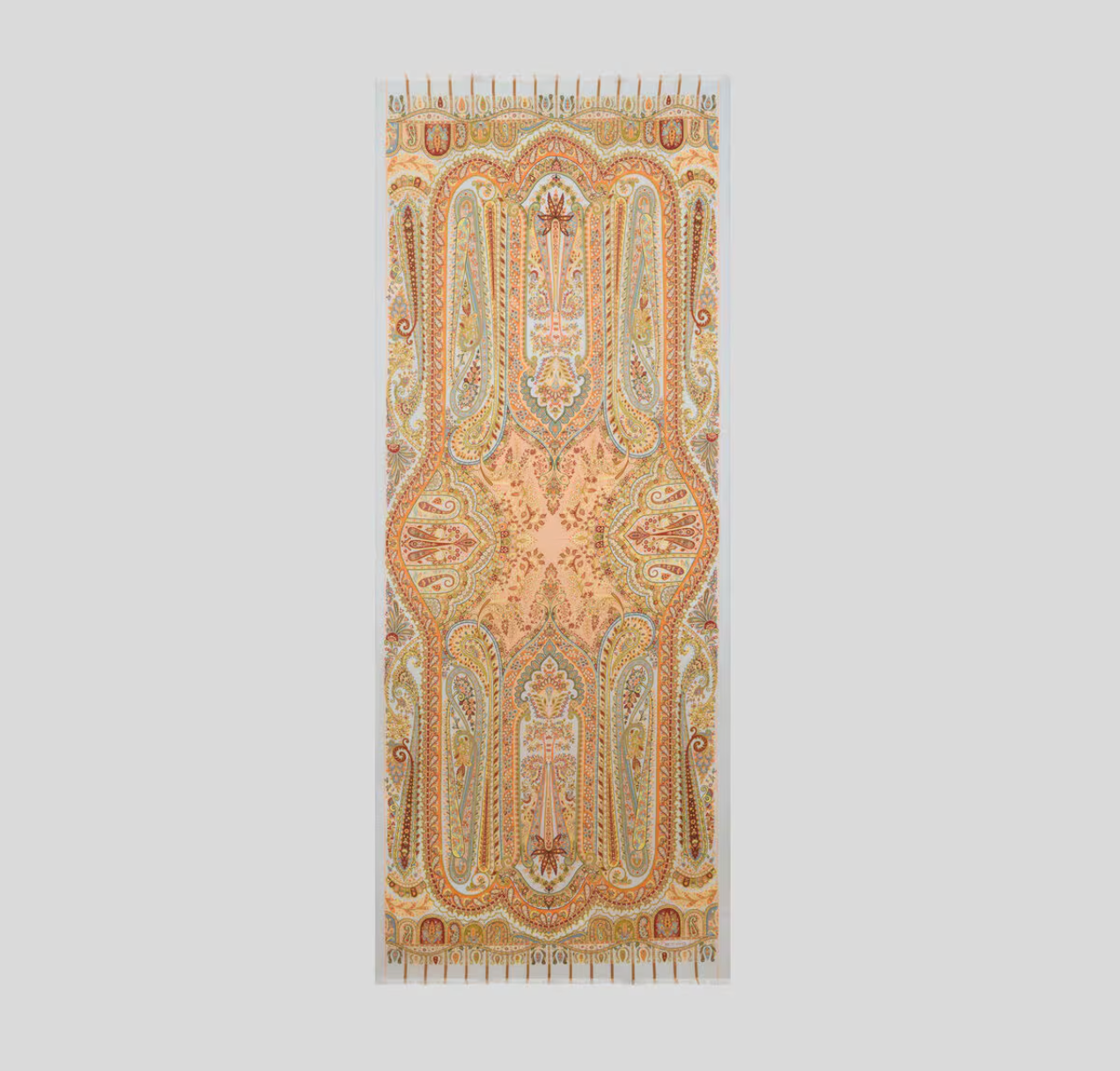 Etro CASHMERE-BLEND SCARF WITH FLORAL MOTIF