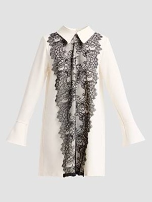 SAKS FIFTH AVENUE ALÉMAIS PHYLLIS LACE MINI DRESS