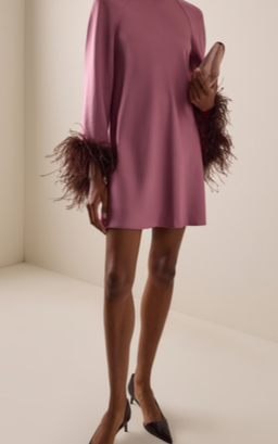 Sylvie Satin Charmeuse Dress