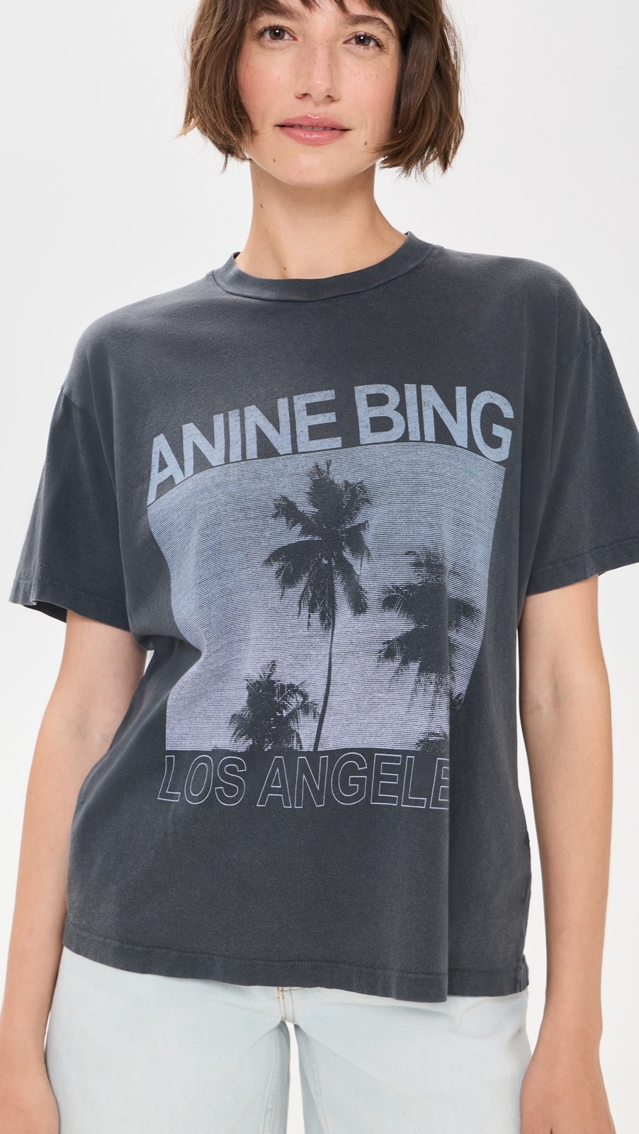 ANINE BING Cade Palms Tee