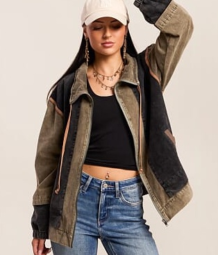 Gilded Intent Pieced Jacket