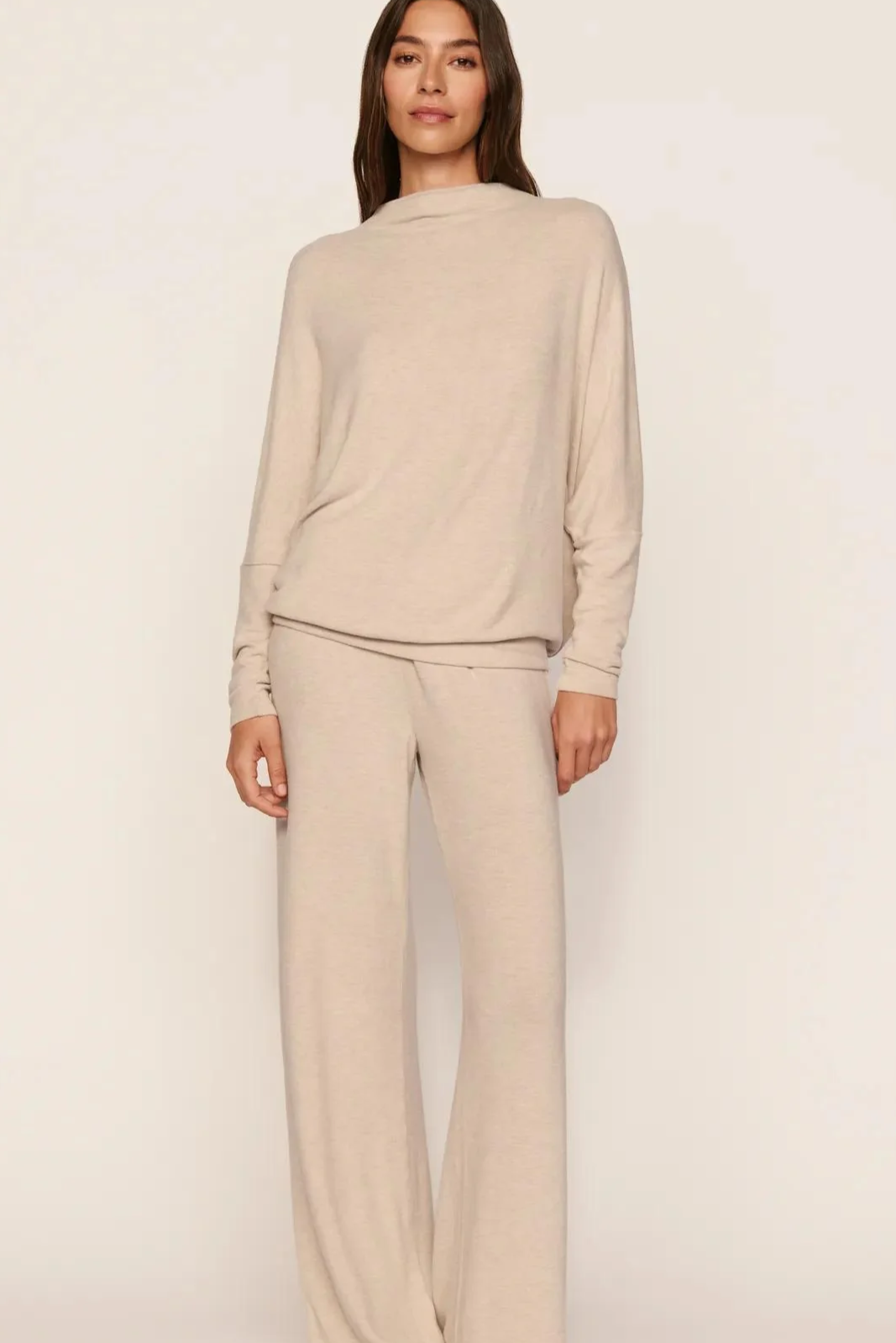 Cozy Time Mock Neck Pullover