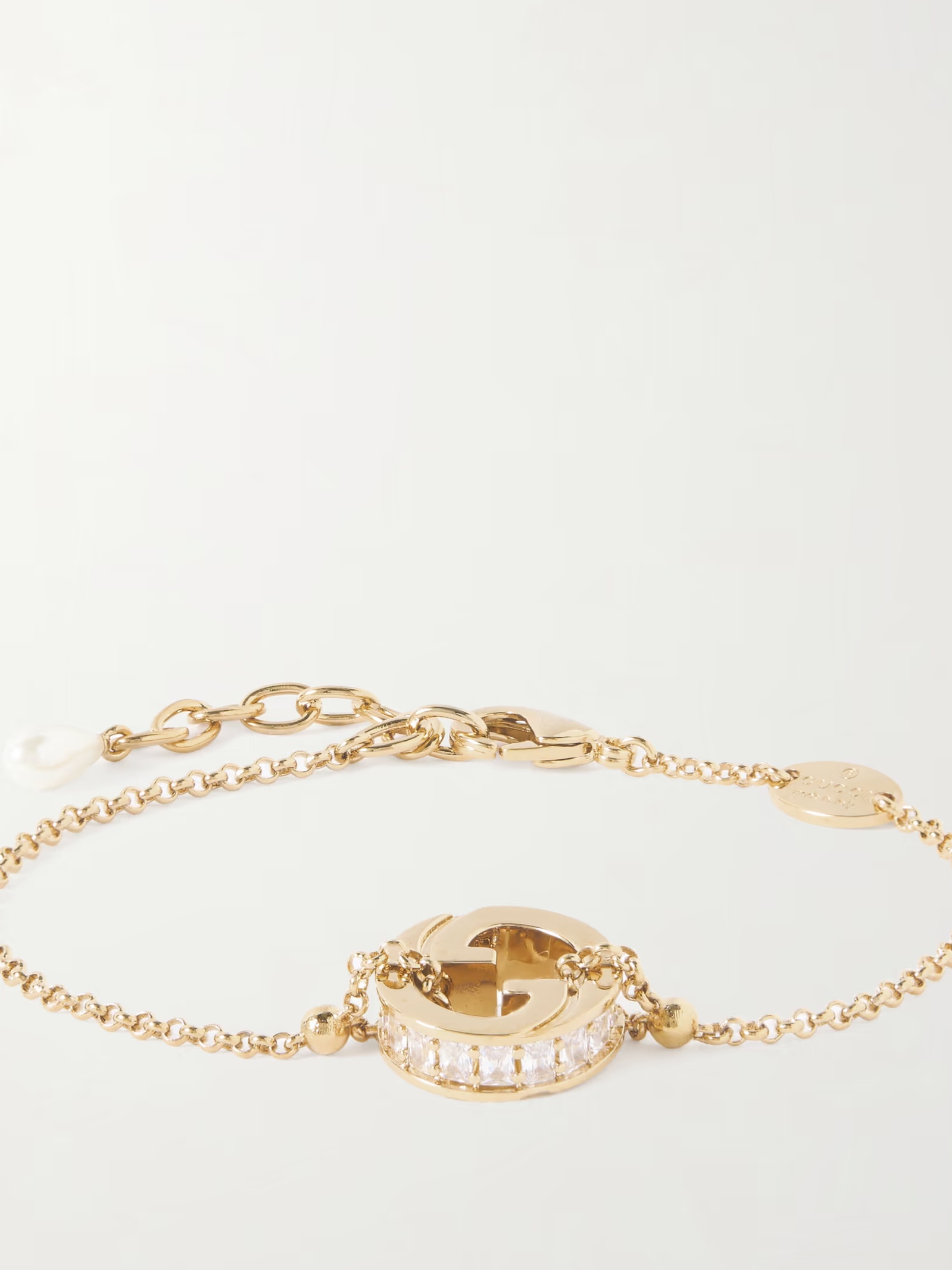 Blondie gold-tone crystal bracelet
