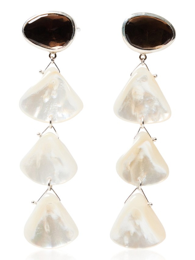 Scale Gold Earrings