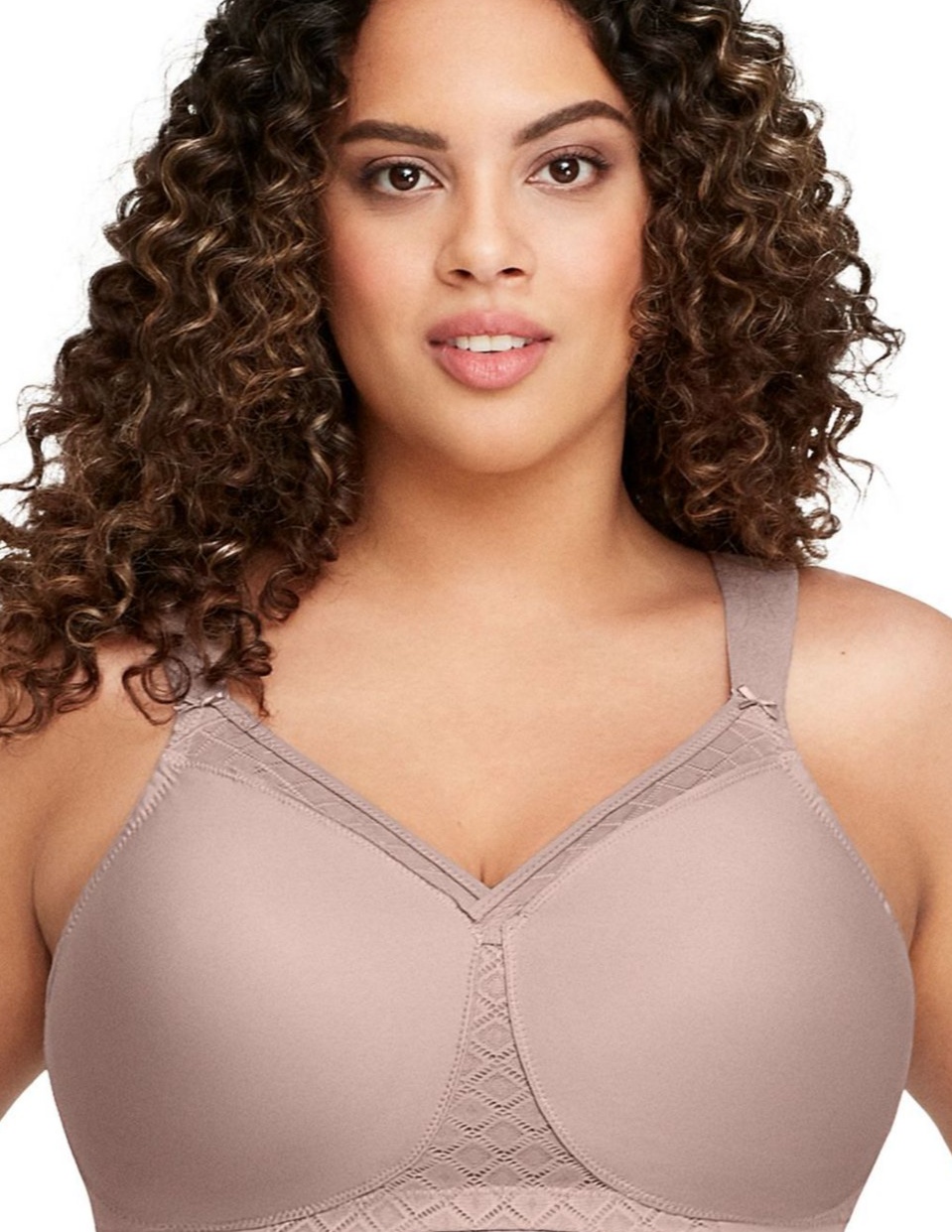 Full Figure Plus Size MagicLift Seamless T-Shirt Bra Wirefree #1080