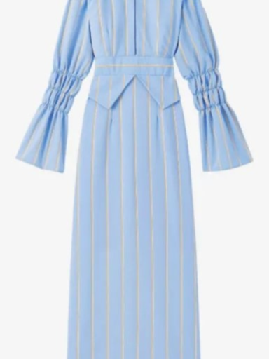 Keith striped maxi dress