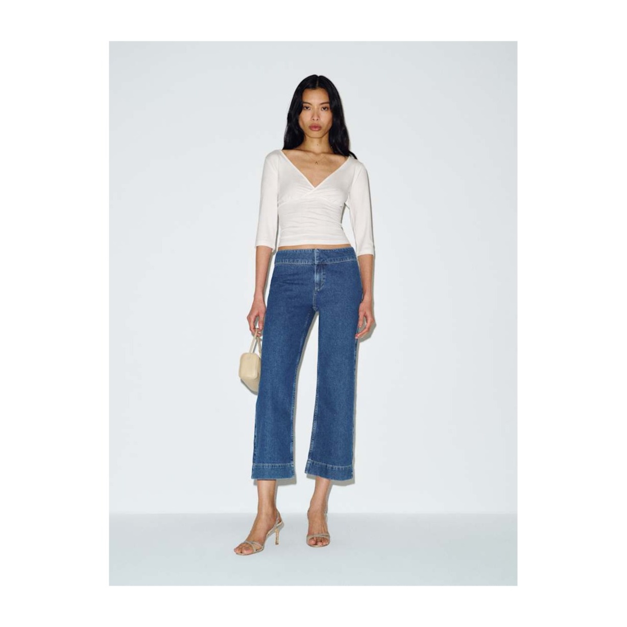 Kat Low Rise Straight Cropped Jeans