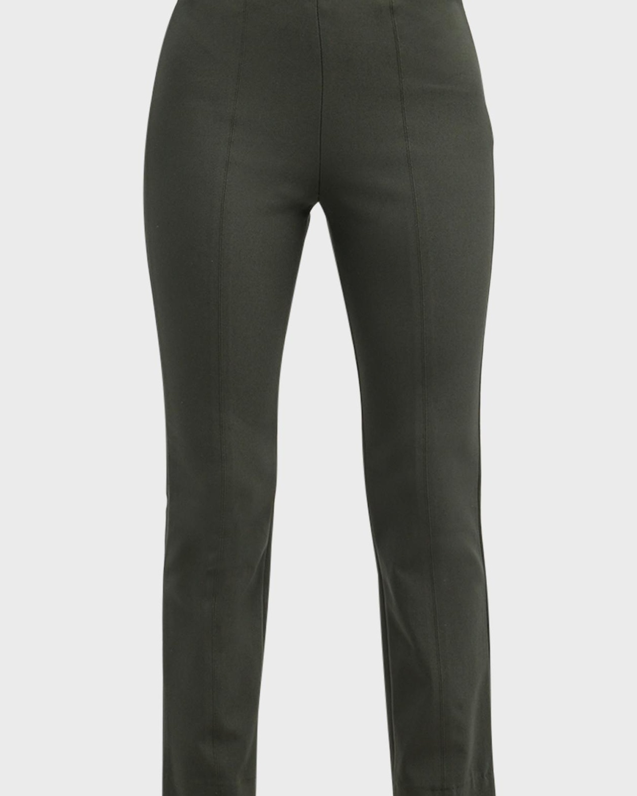 High-Waist Stitched-Front Leggings