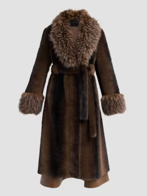 The Speckled Jones Faux-Fur Coat