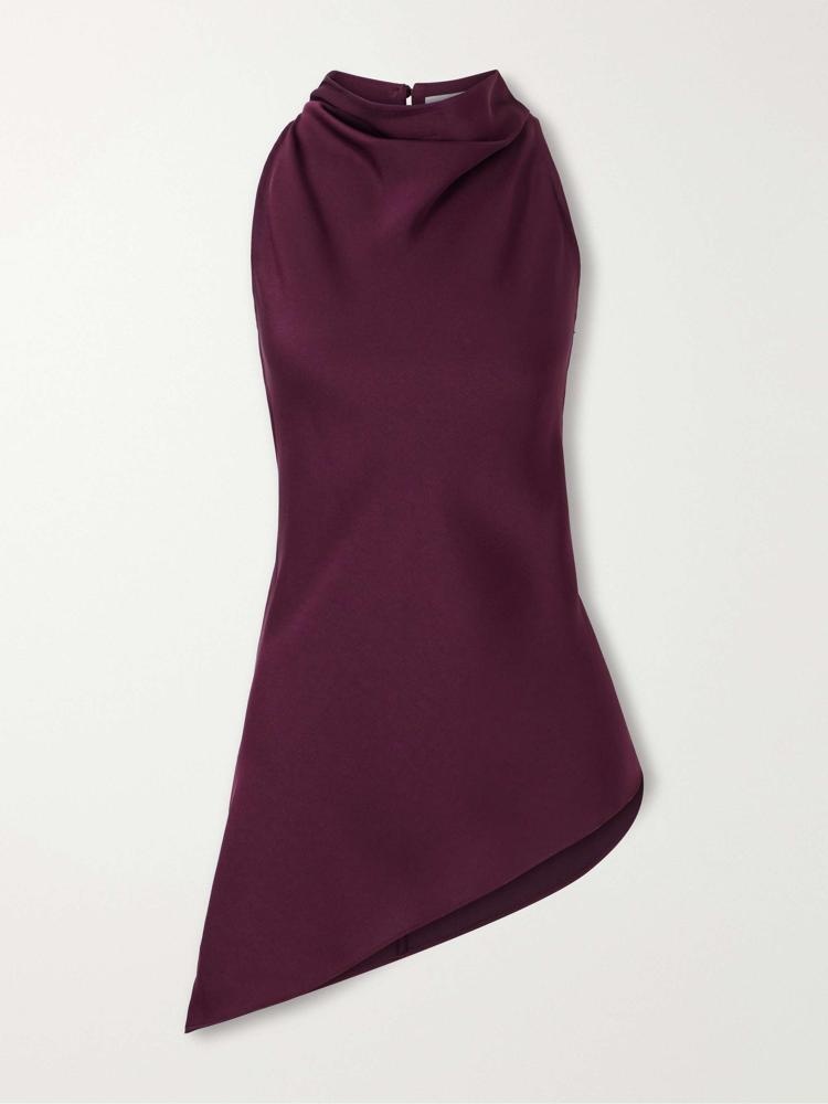 Radford crepe-satin blouse