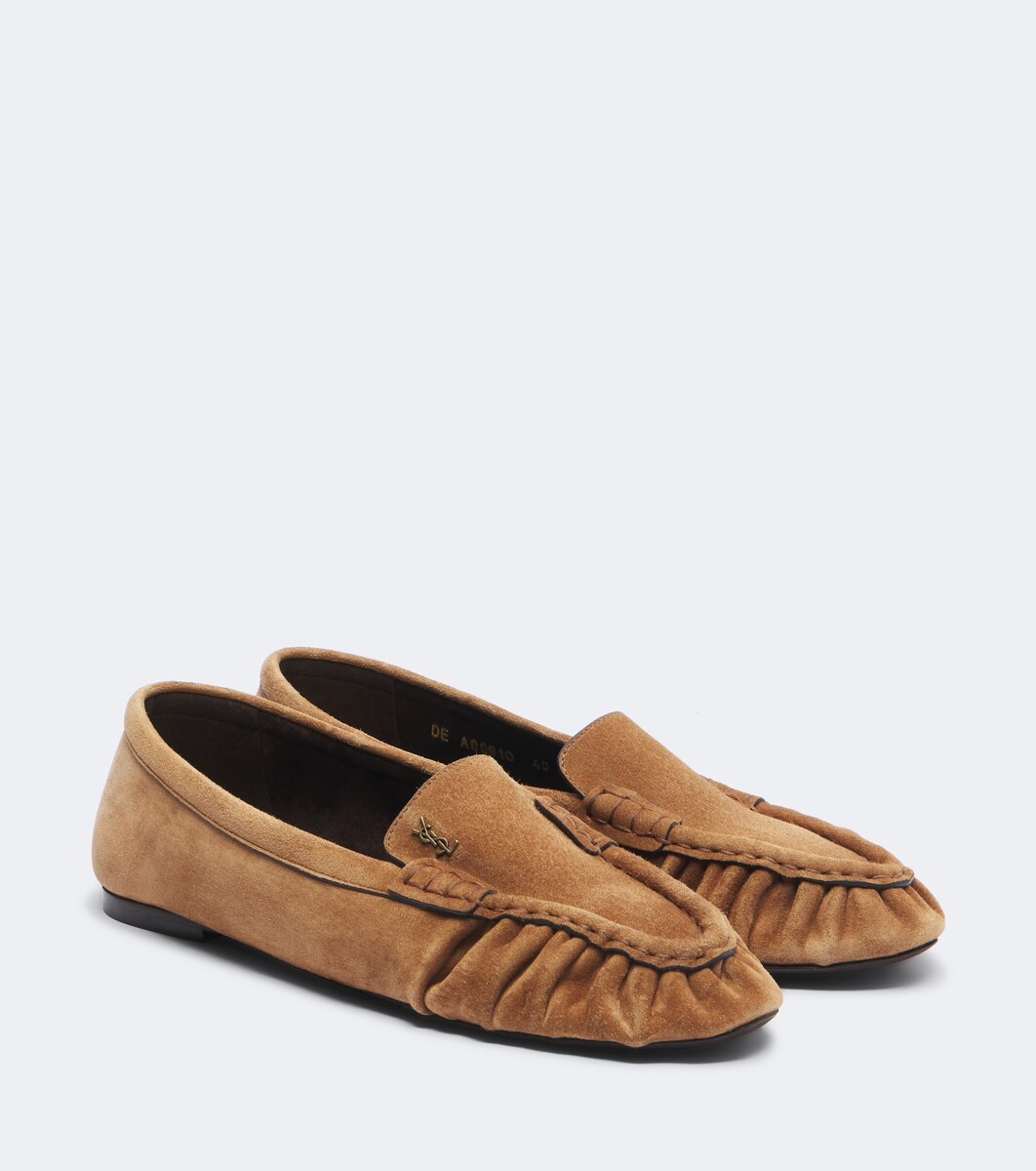 Loaferino suede loafers
