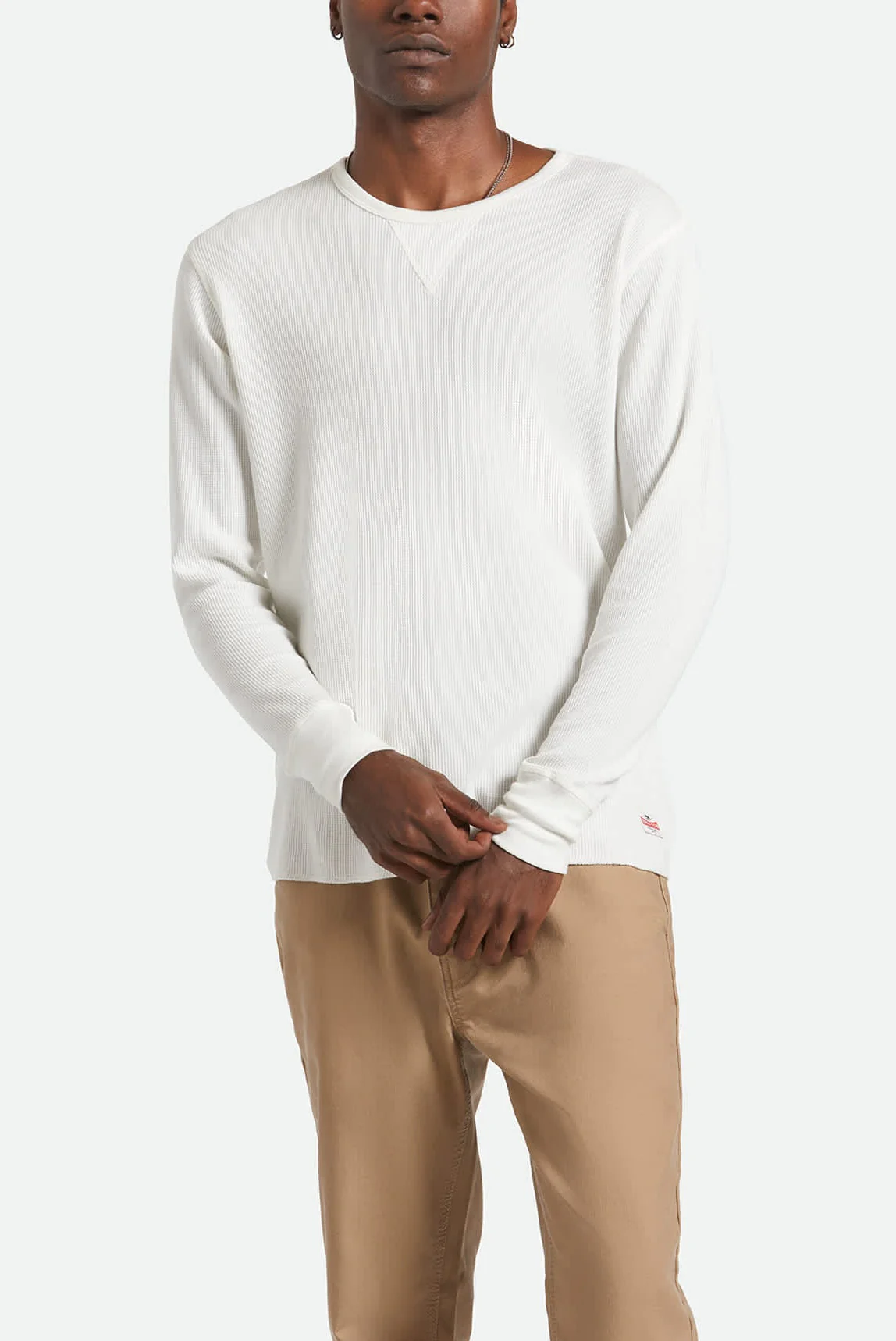 Men's Altered Threads Long Sleeve Thermal in Off White