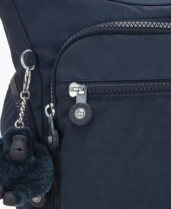 Gabbie Nylon Zip-Top Large Crossbody Handbag