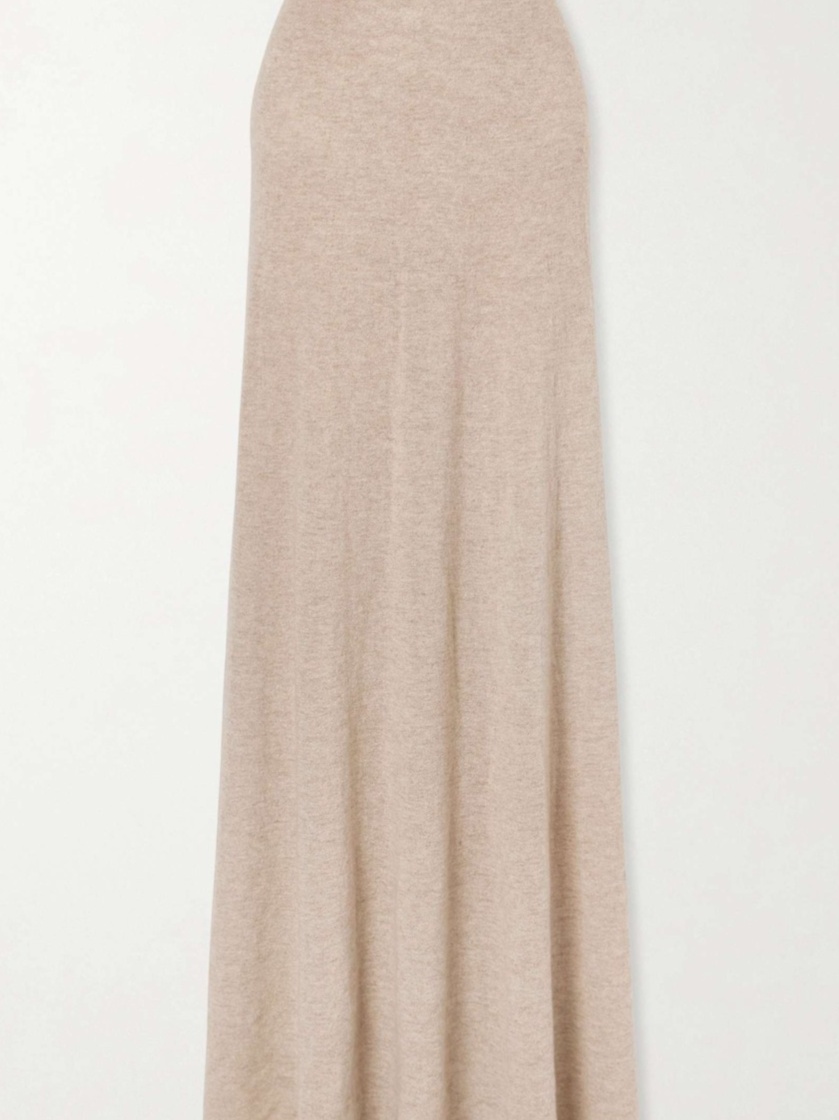 Noella cashmere maxi skirt