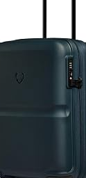 Single Stripe Hardside Carry-On Luggage, Indigo Blue