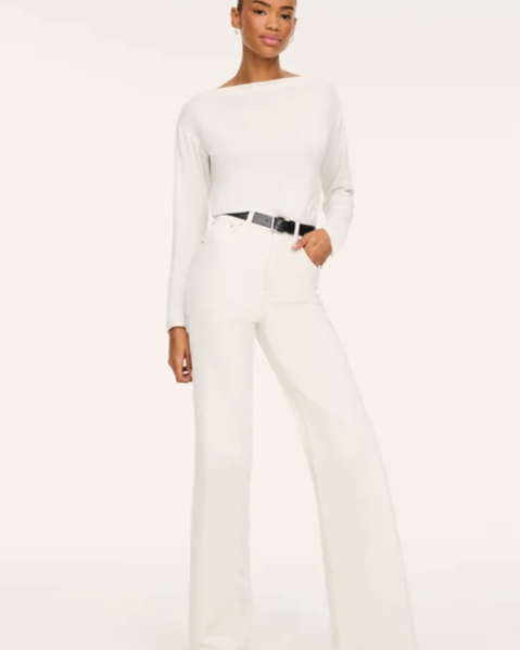SPANXshape® Authentic 360 Corduroy Wide Leg Jeans