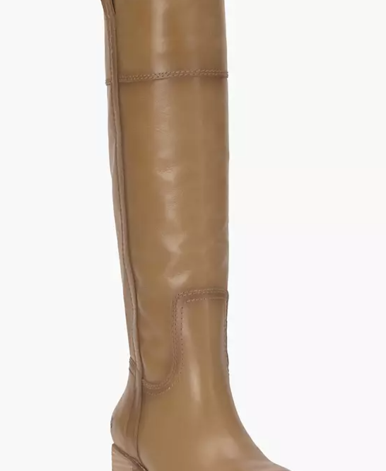 Women's Hybiscus Knee High Riding Boots