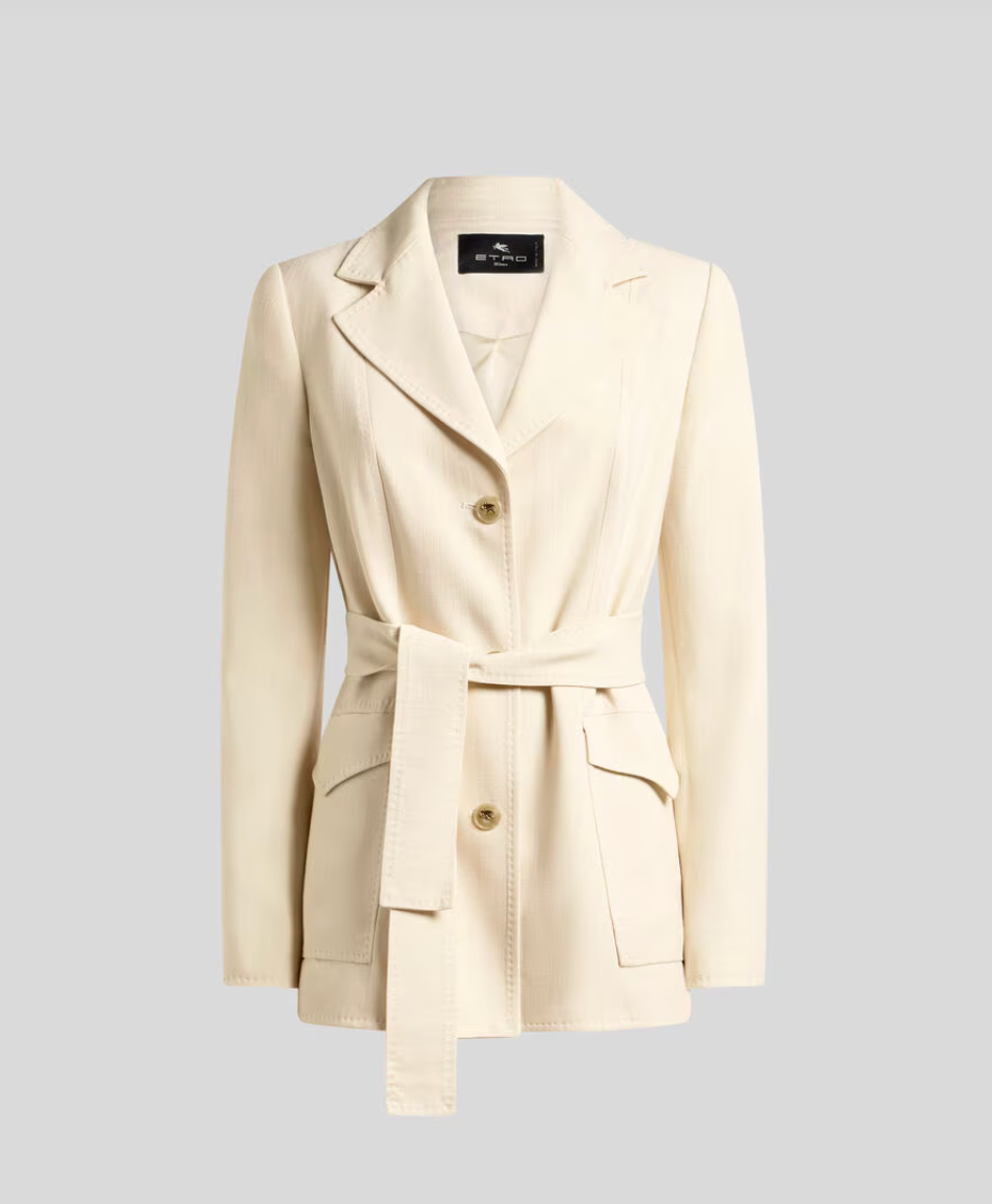 FIELD JACKET WITH BELT