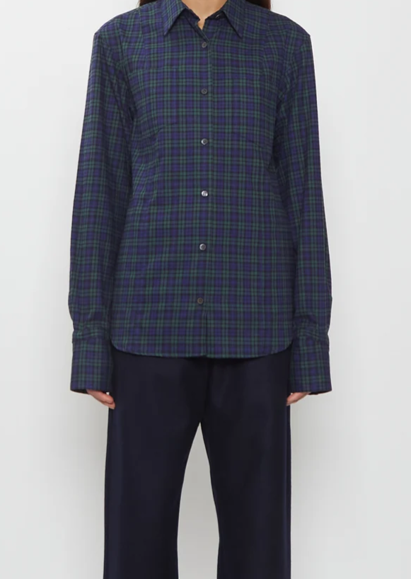 Chloris Cotton Flannel Shirt