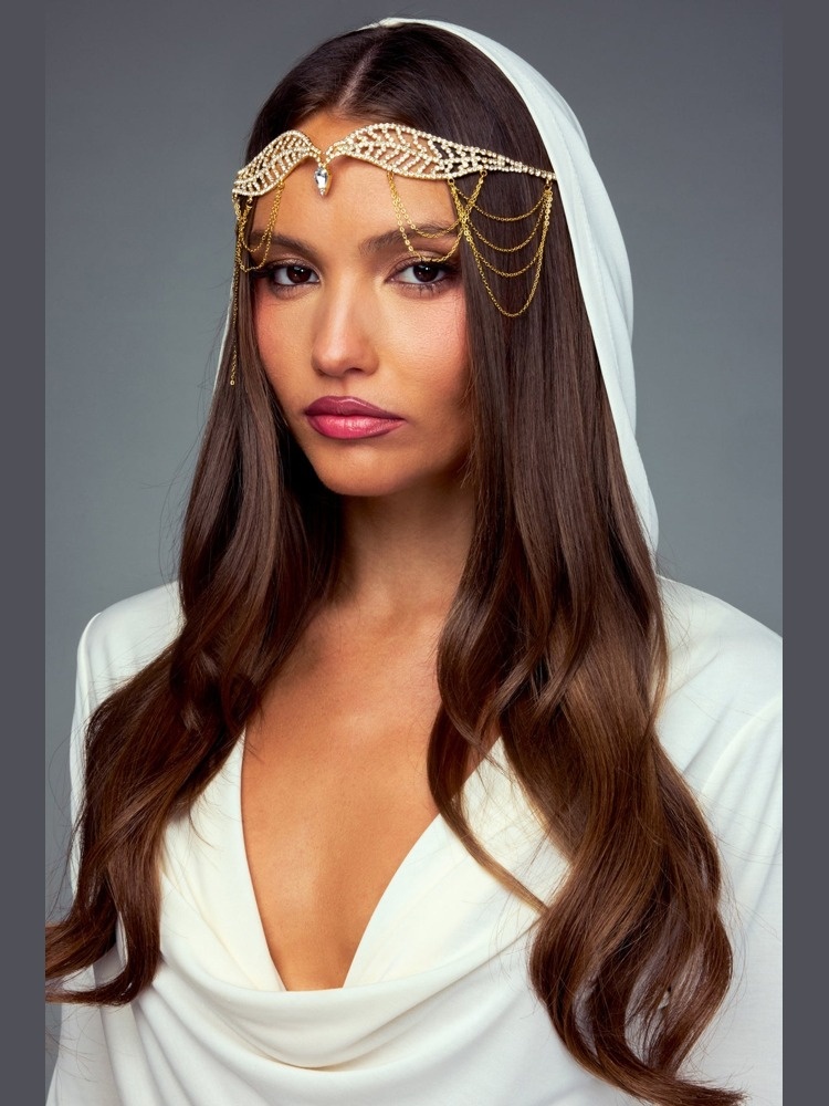 Edikted Rhinestone Jewel Headpiece